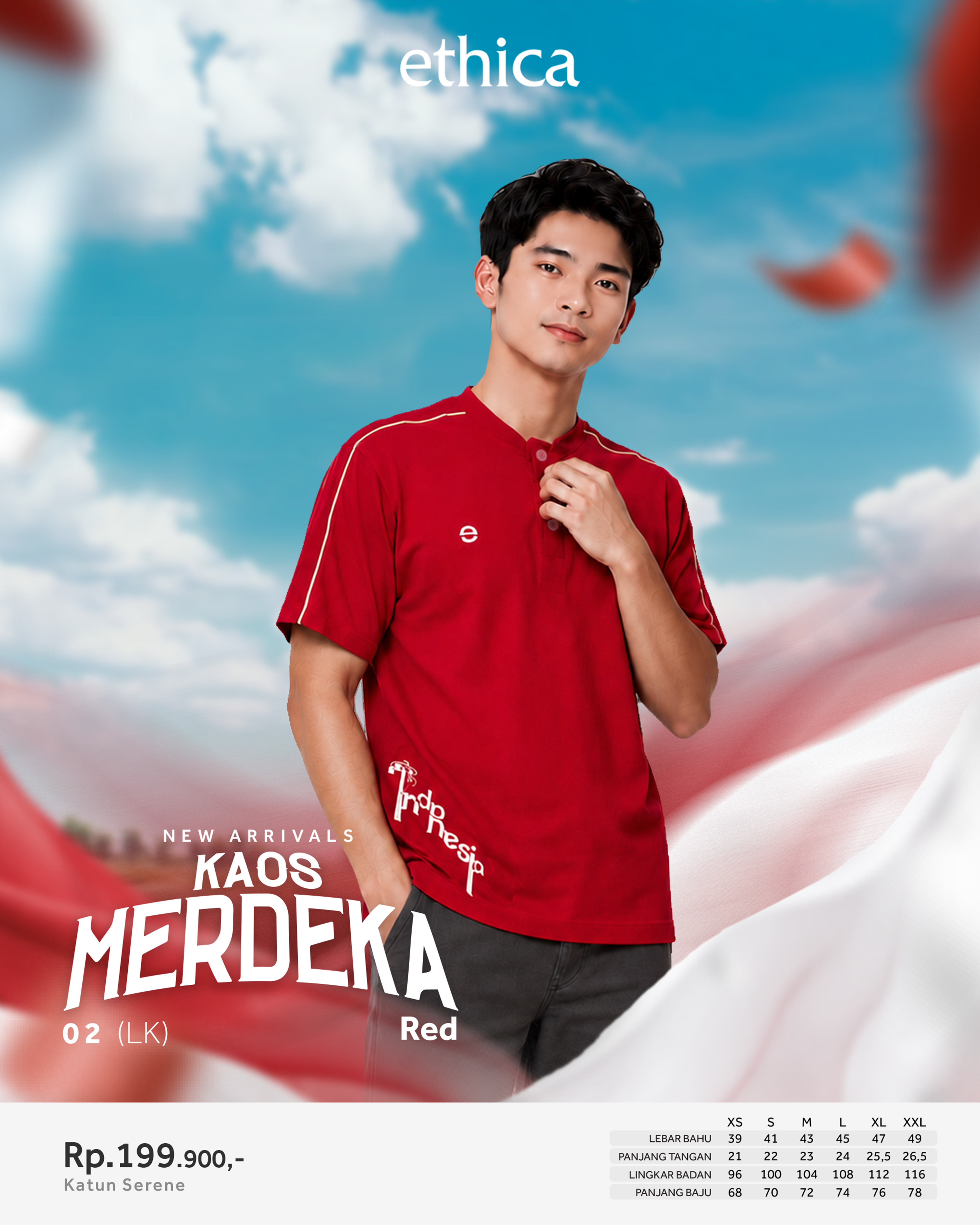 KAOS MERDEKA 02 (LK)